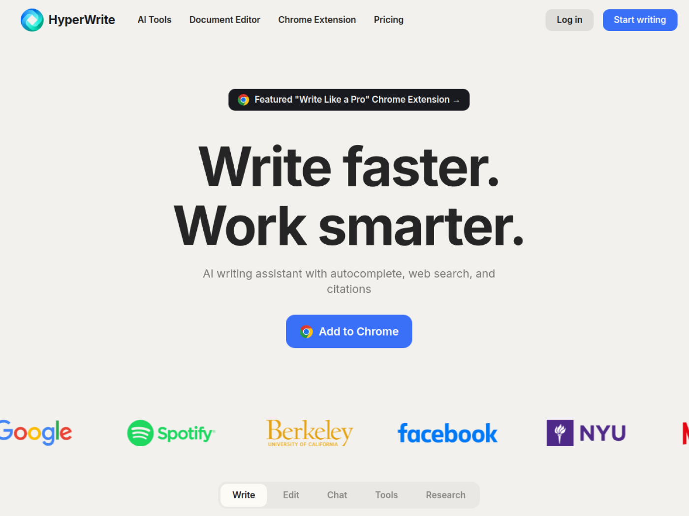 HyperWrite screenshot 1