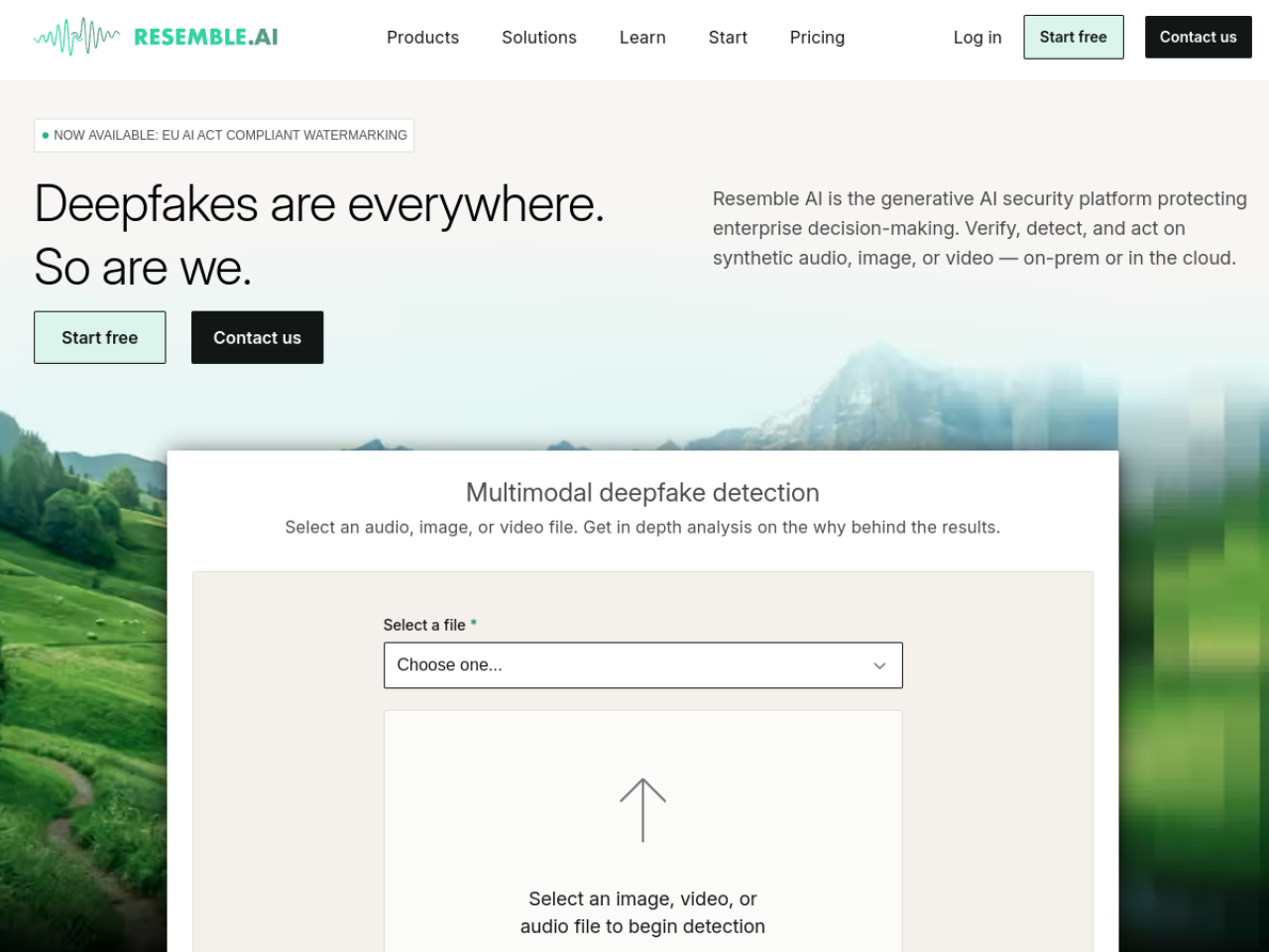 Resemble AI screenshot 1