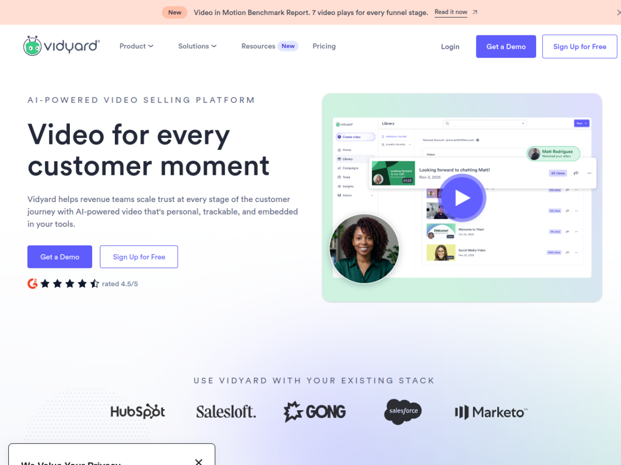 Vidyard screenshot 1