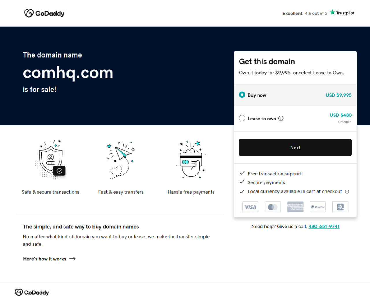 comhq.com Preview