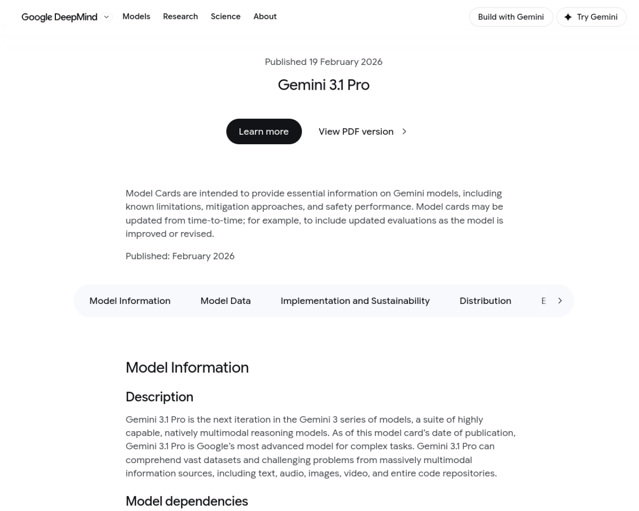 Gemini 3.1 Pro