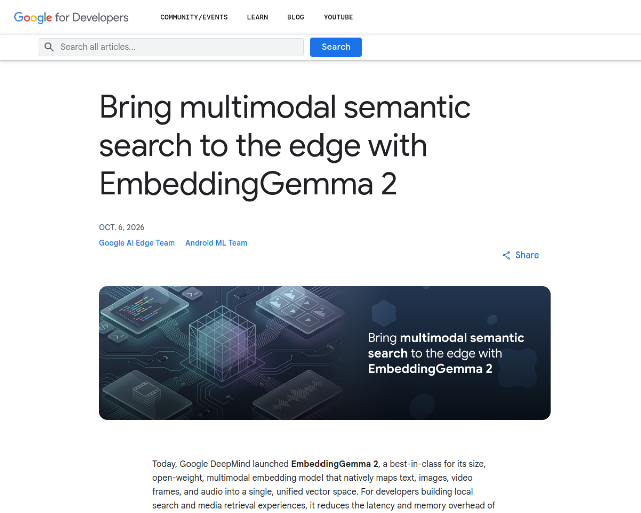 Google AI Edge Foresight