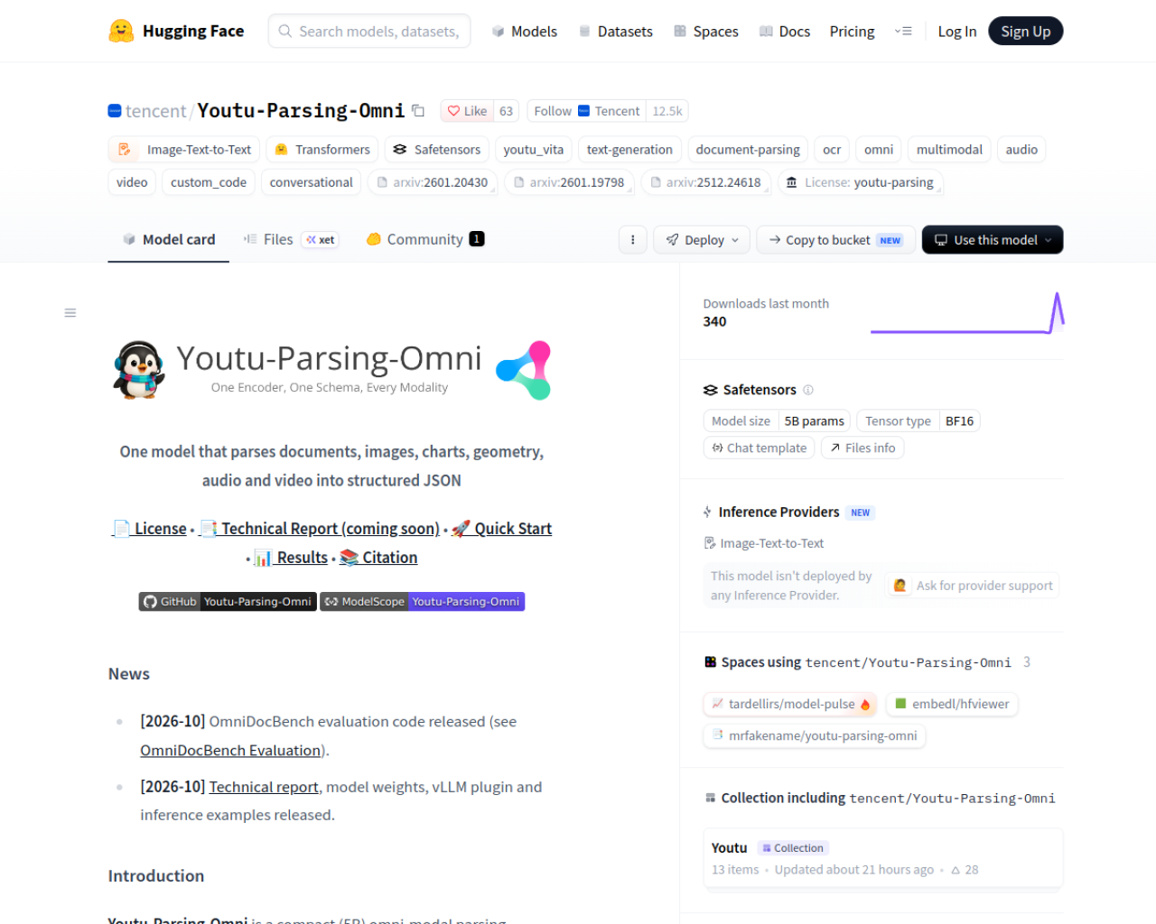 Youtu-Parsing-Omni