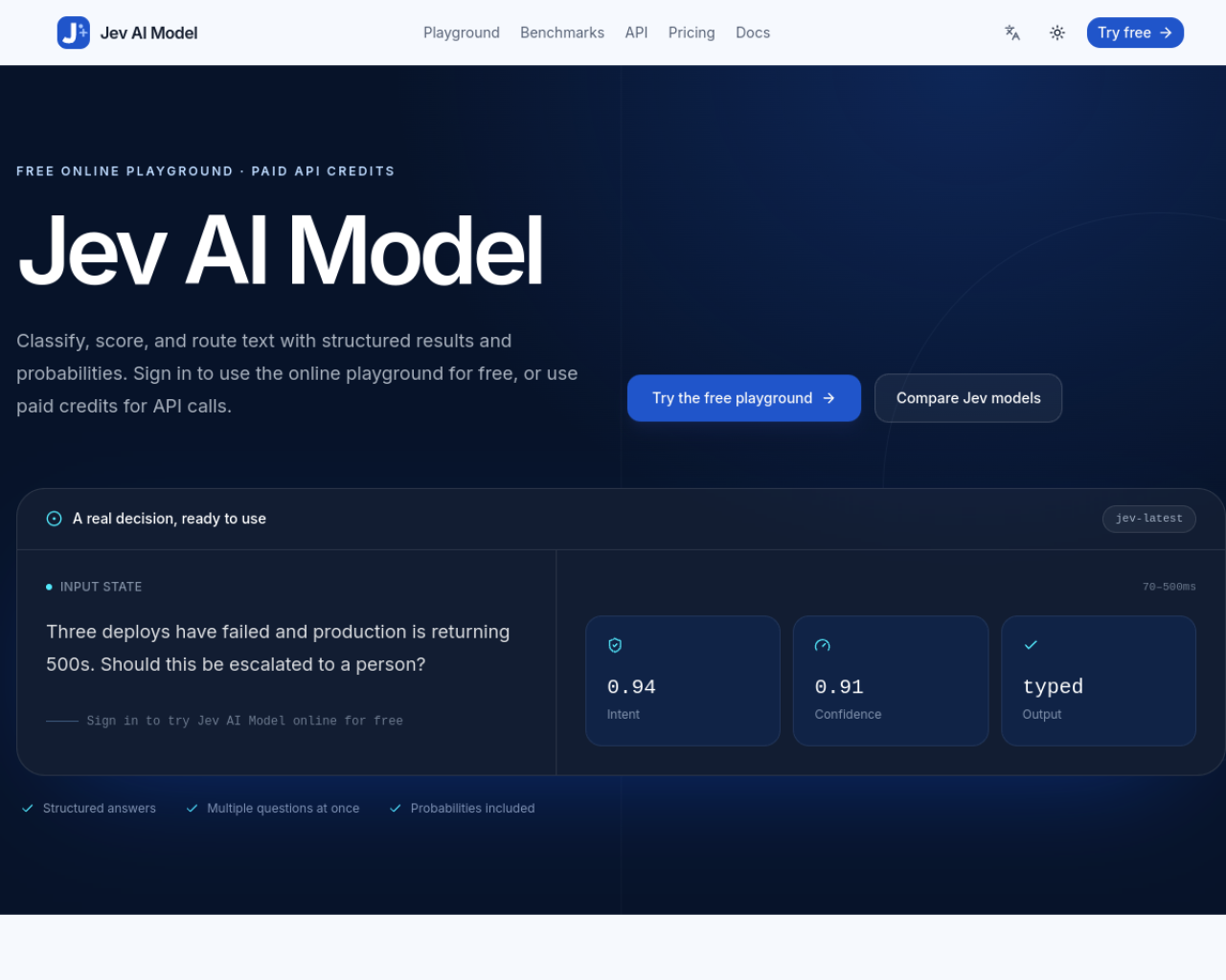 Jev AI Model