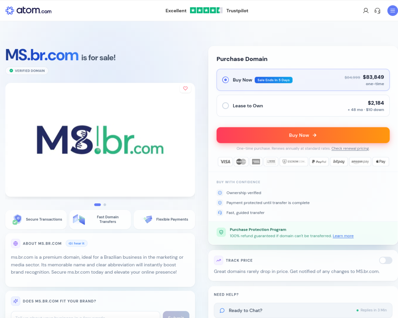 ms.br.com Preview