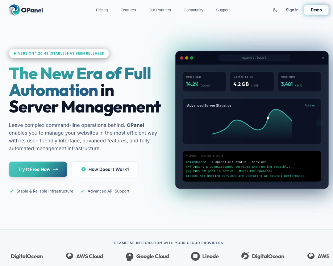 opanel.tr Preview