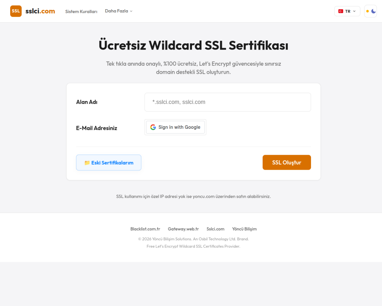 sslci.com Preview