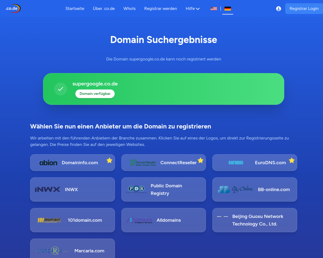 supergoogle.co.de Preview
