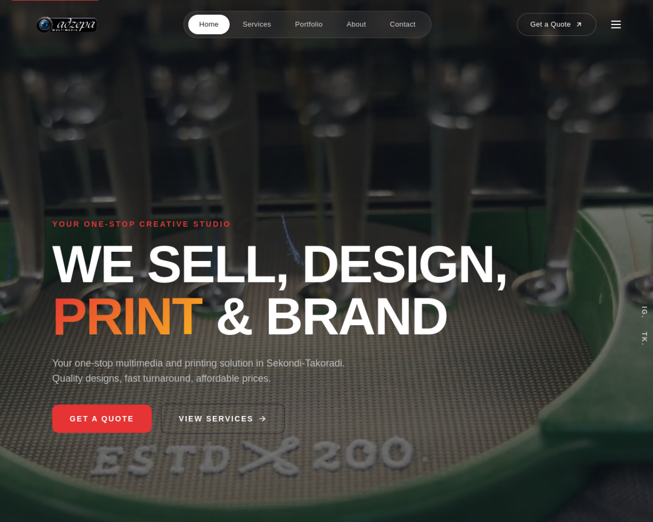 Adzepa Multimedia — Creative · Web