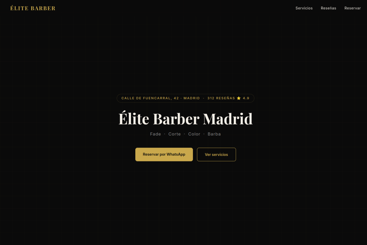 Élite Barber Madrid