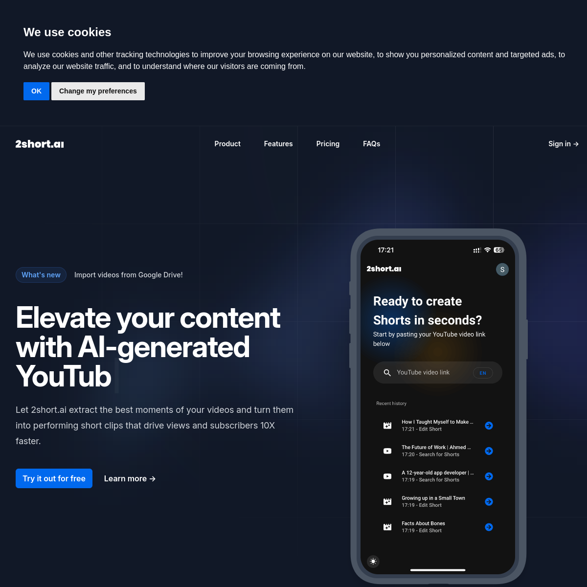 2short.ai screenshot 2