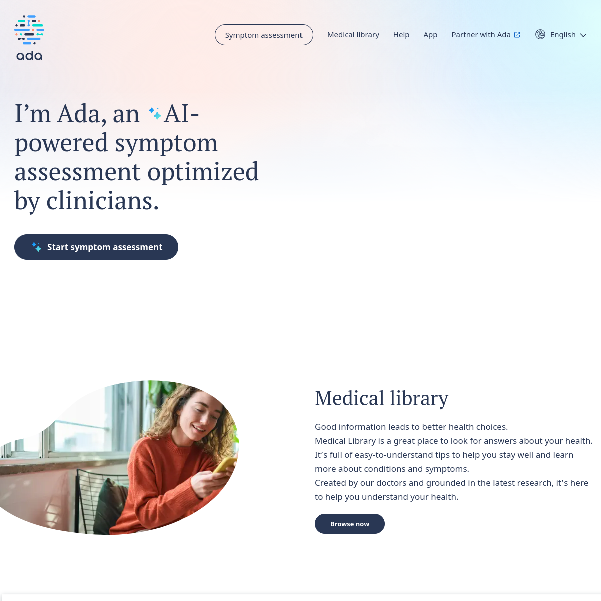 Ada Health screenshot 2