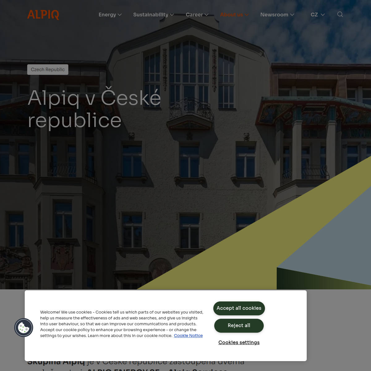 ALPIQ ENERGY SE website