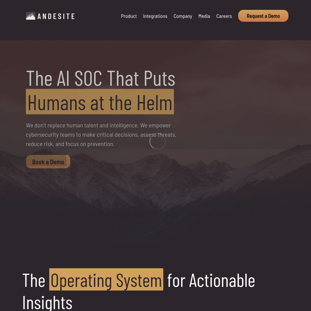 Andesite AI screenshot 2