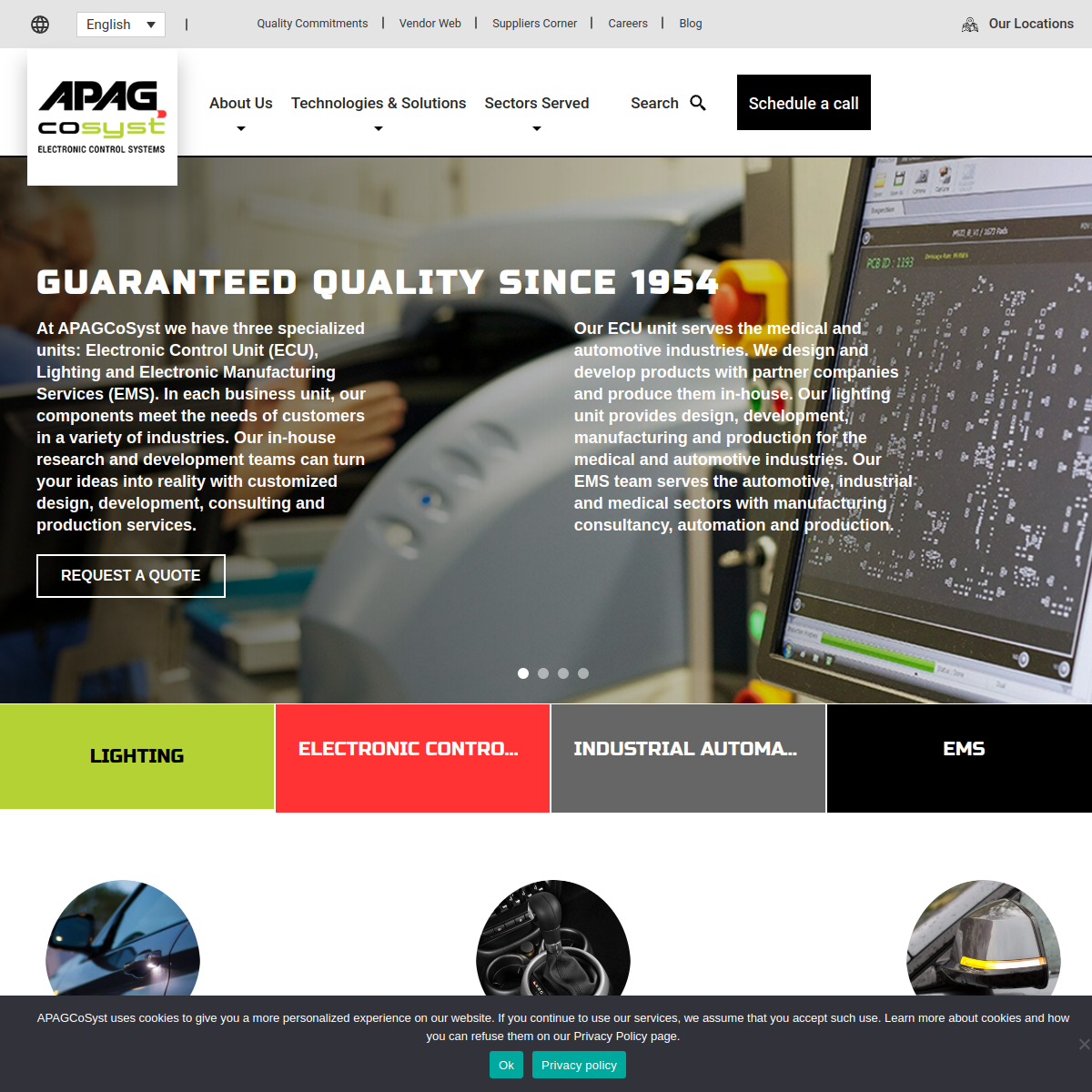 APAGCoSyst website
