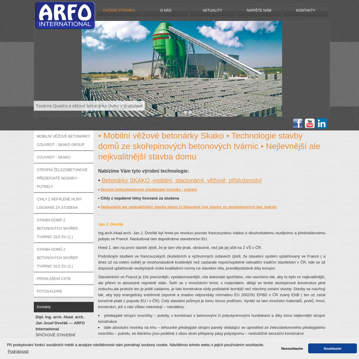 ARFO International website