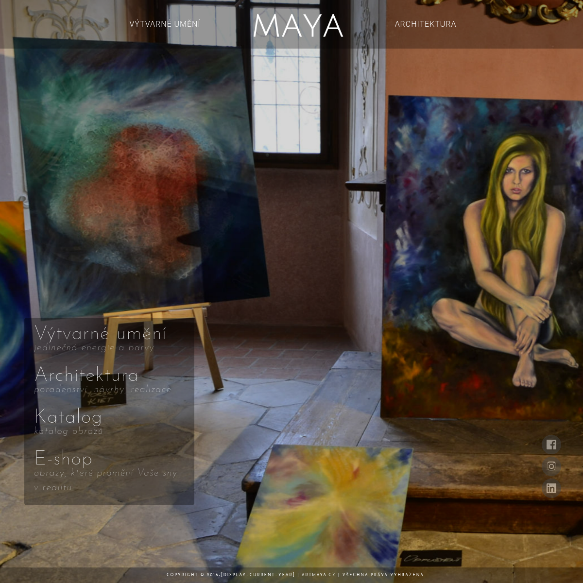 ArtMaya website