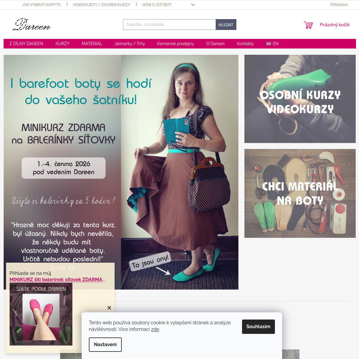 Atelier Dareen website