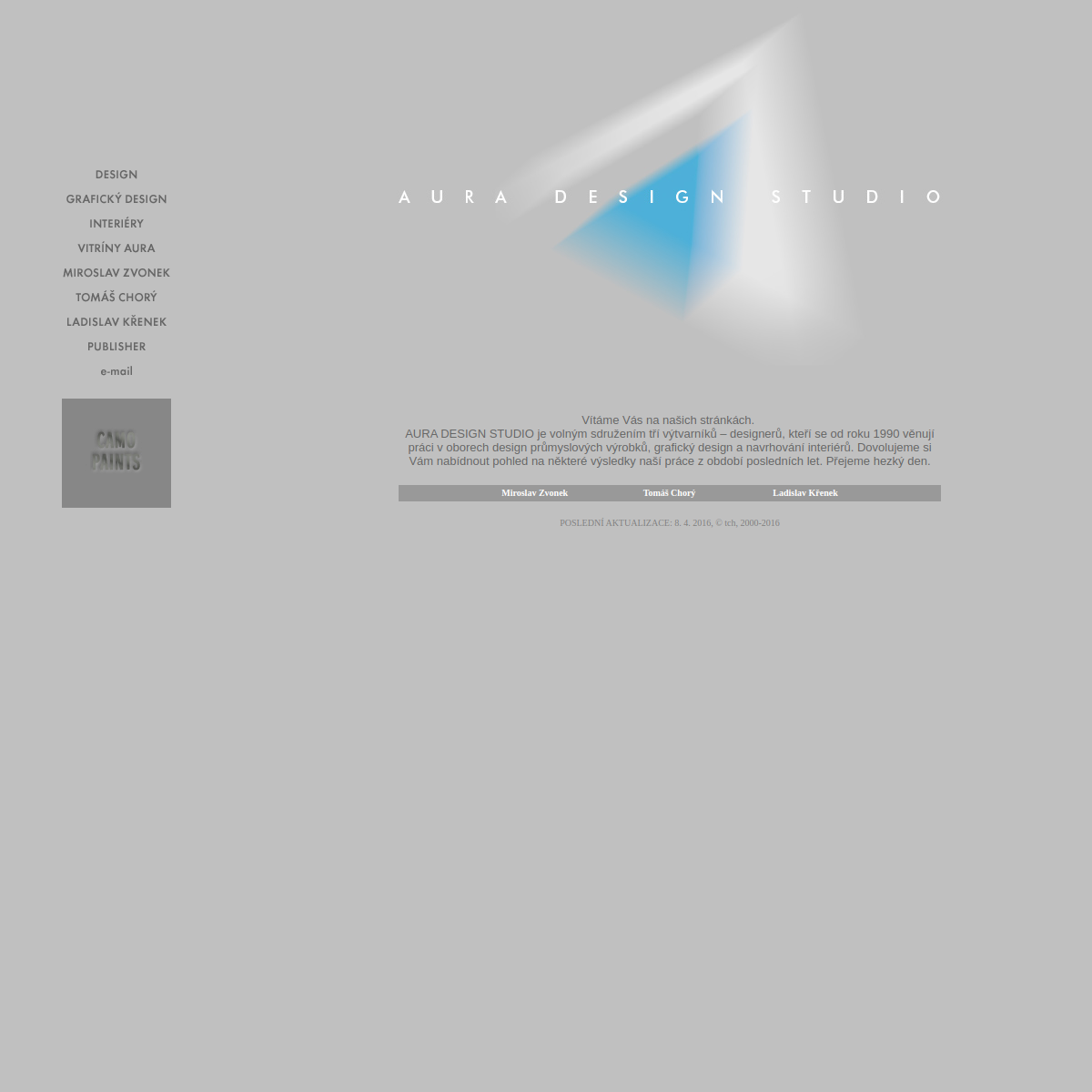 AURA DESIGN STUDIO website