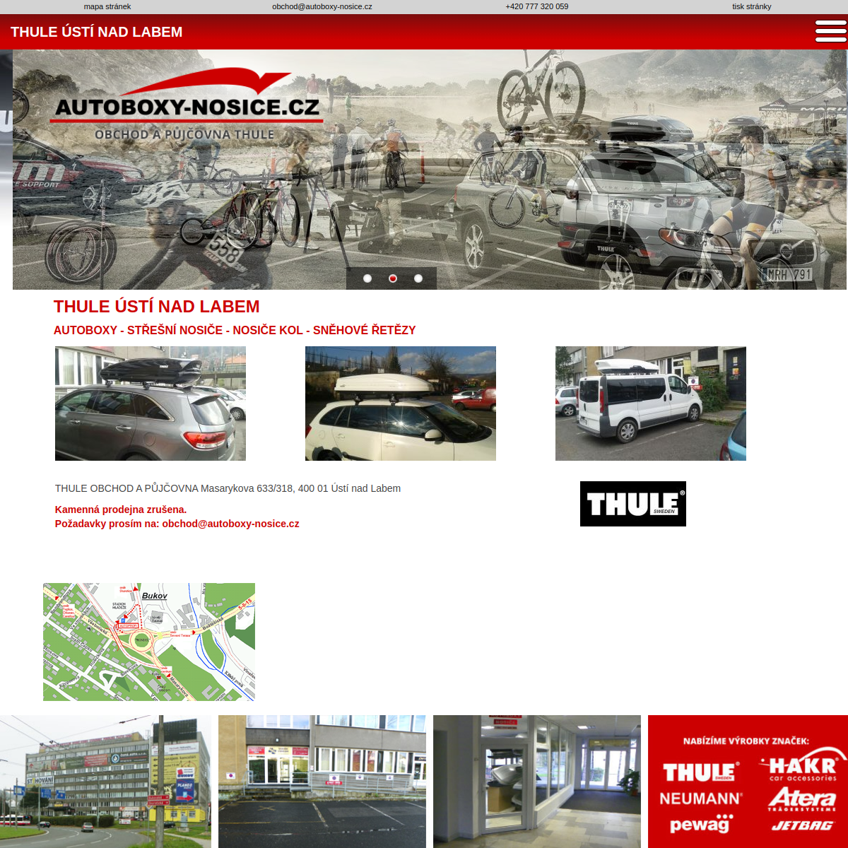Miloslav Makovský - AUTOBOXY-NOSIČE website
