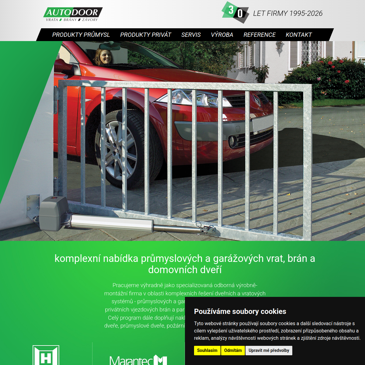 AutoDOOR website