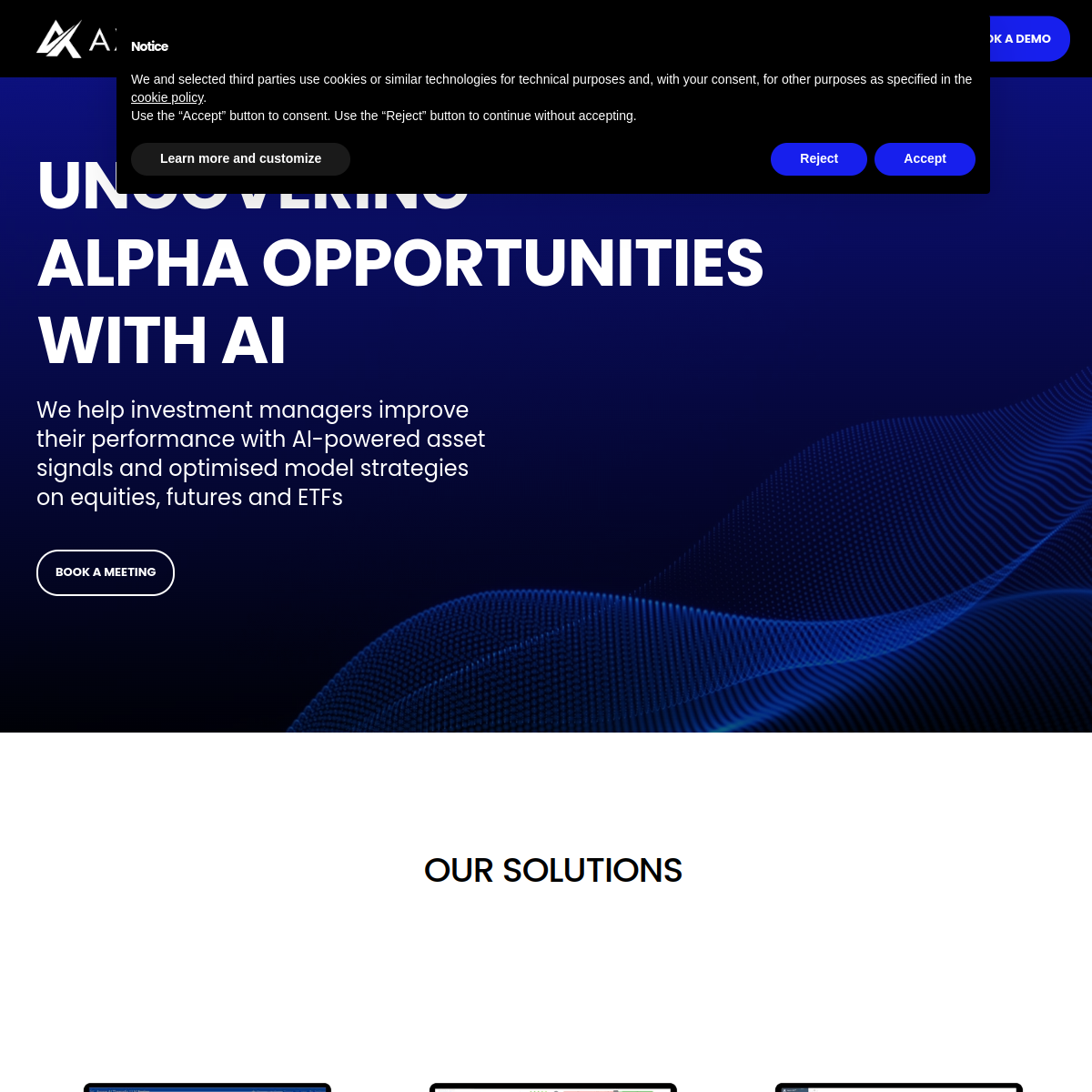 Axyon AI screenshot 2