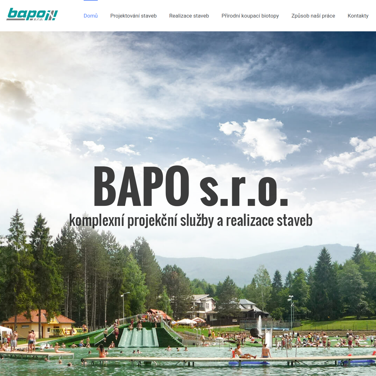 BAPO, s.r.o. website
