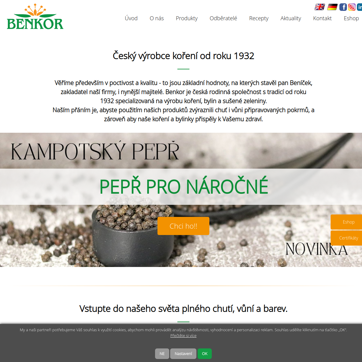 BENKOR website