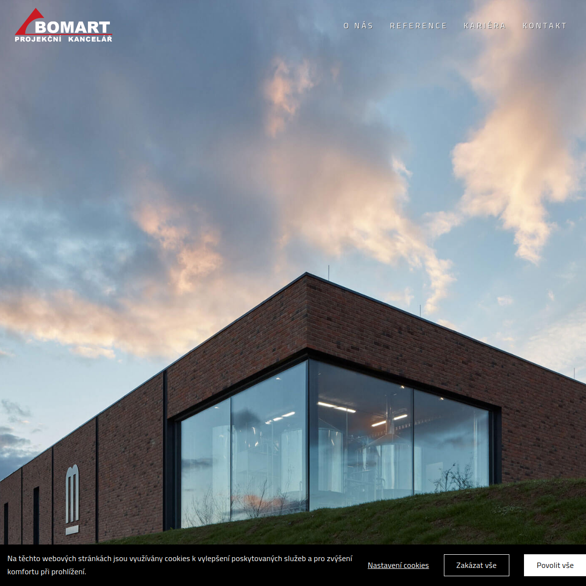 BOMART spol. s r.o. website