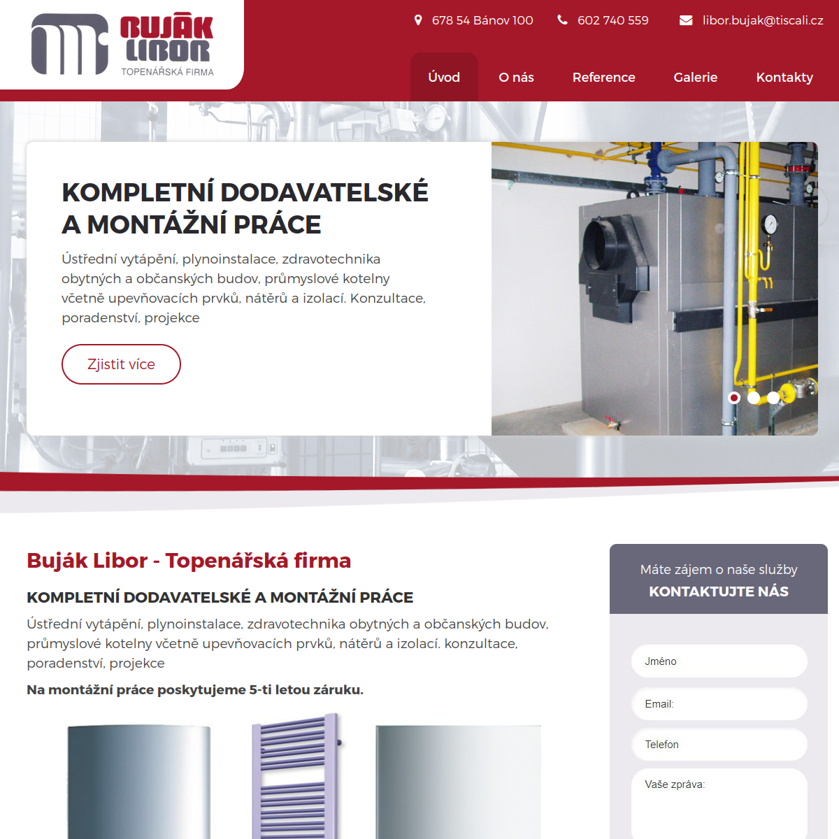 Buják Libor website