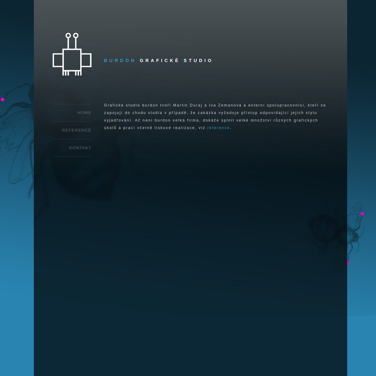 Burdon grafické studio website