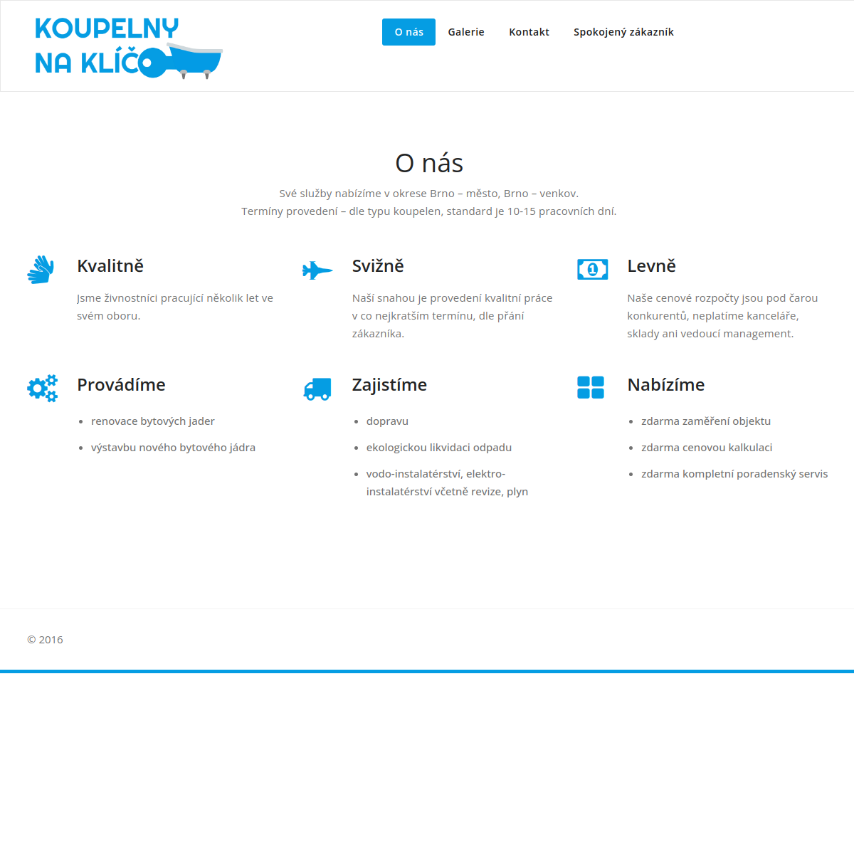 Luděk Skoupý - Koupelny na klíč website