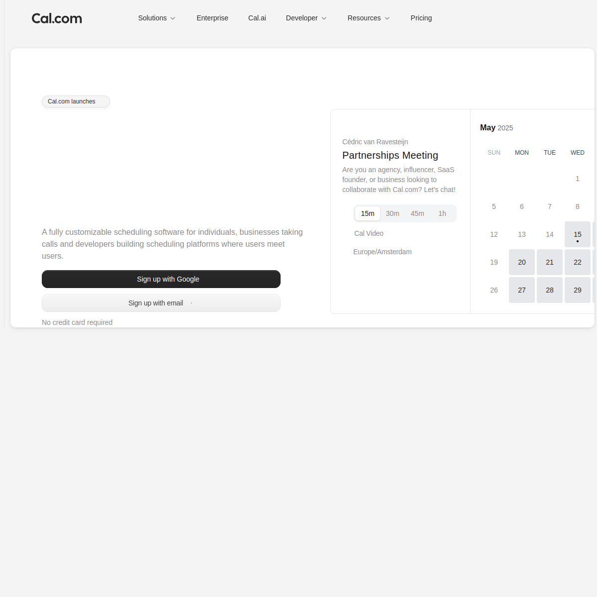 Cal.ai screenshot 2