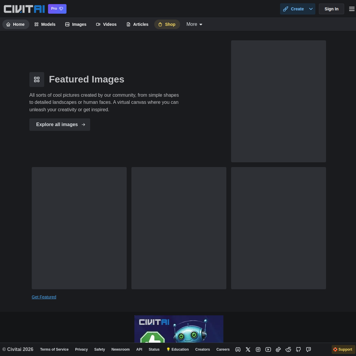 Civitai screenshot 1