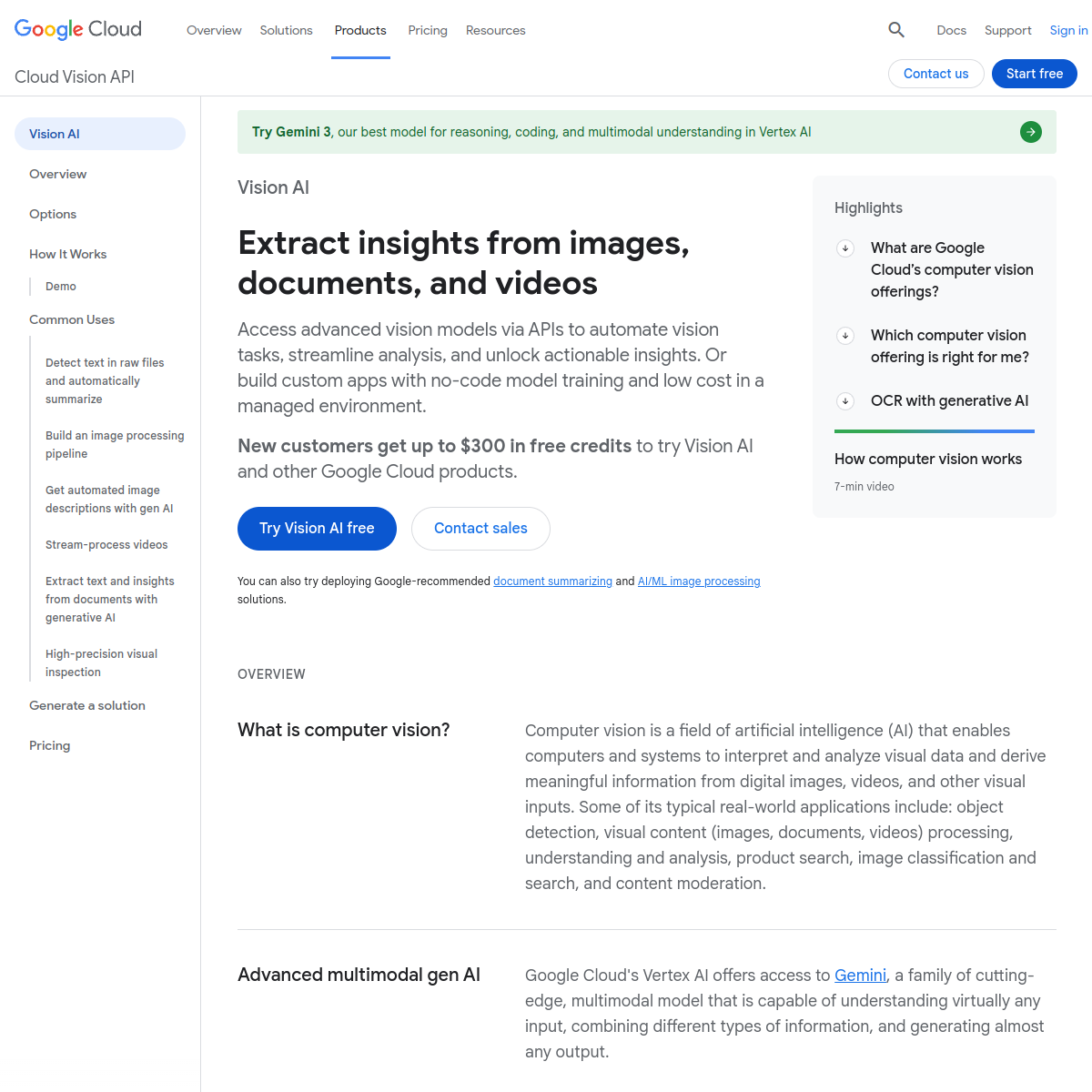 Google Cloud Vision AI screenshot 2
