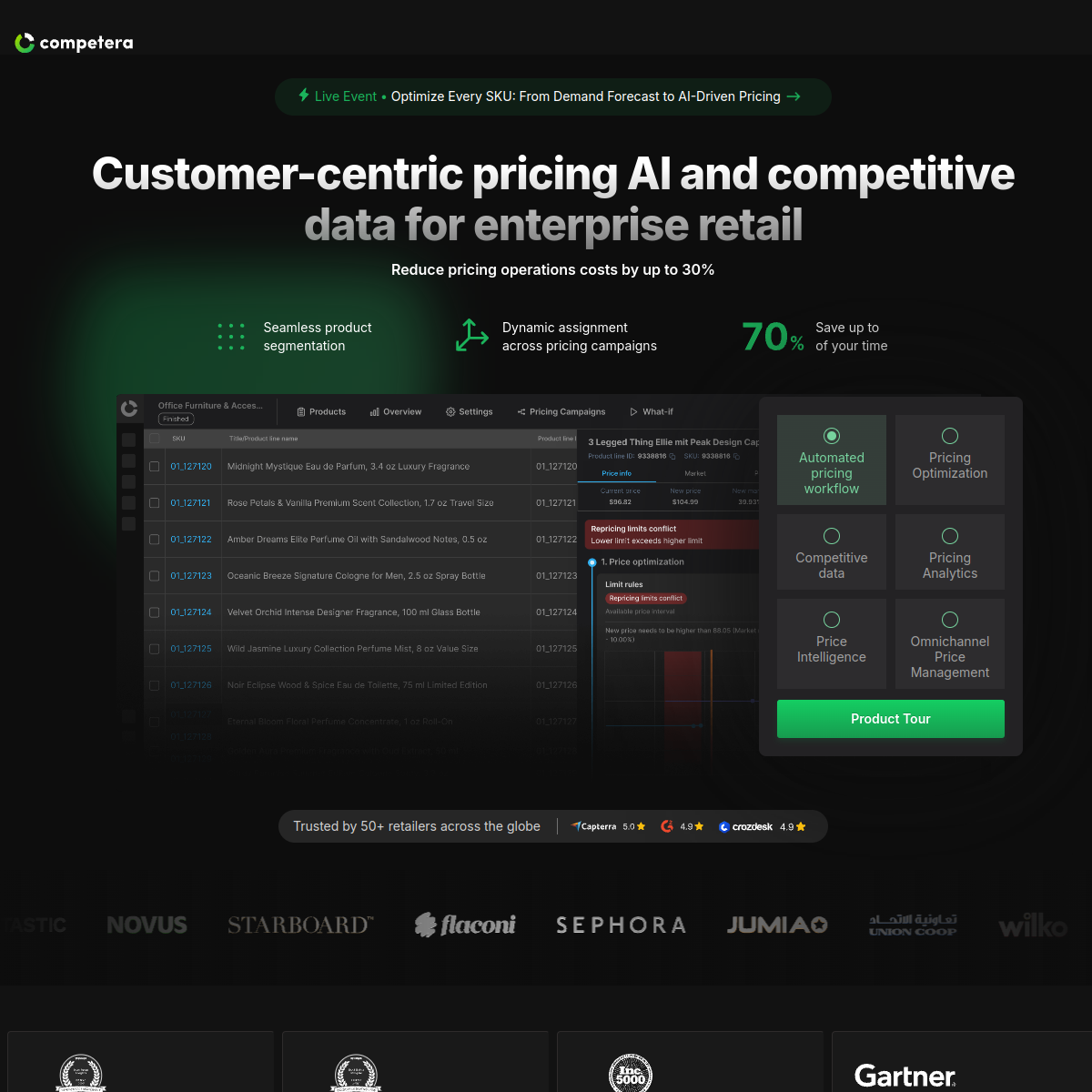 Competera screenshot 2