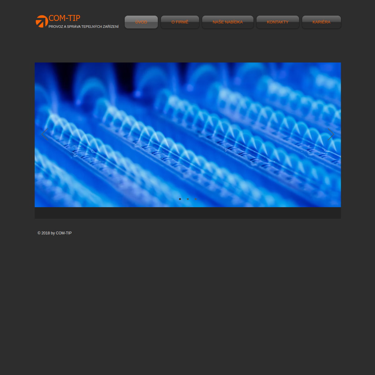 COM-TIP, s.r.o. website