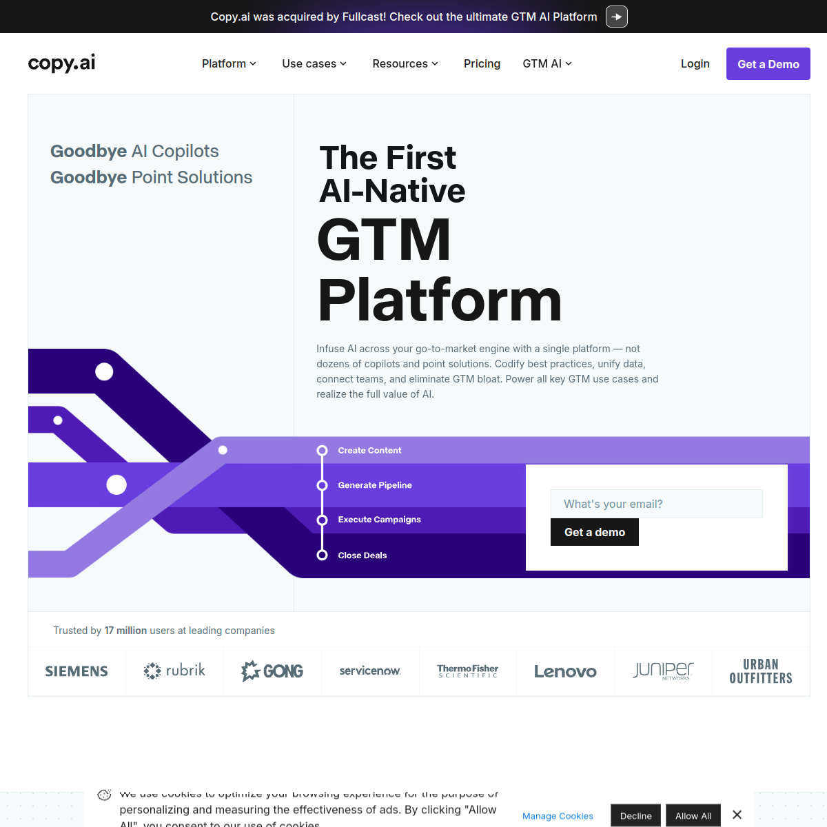 Copy.ai screenshot 2