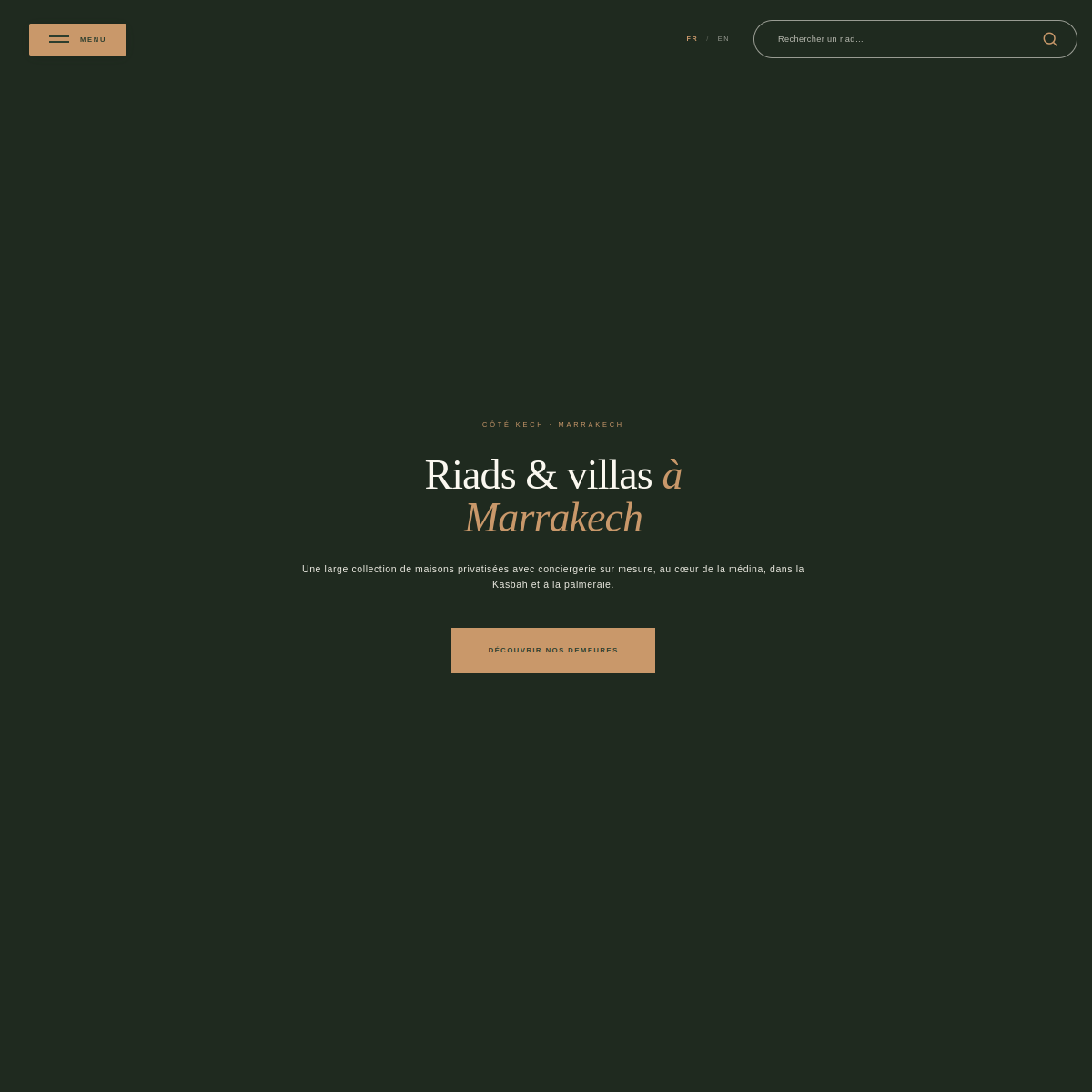 Page d accueil Côté Kech