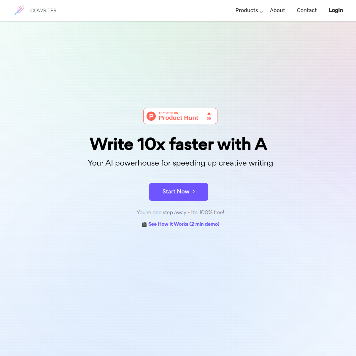 Cowriter screenshot 1