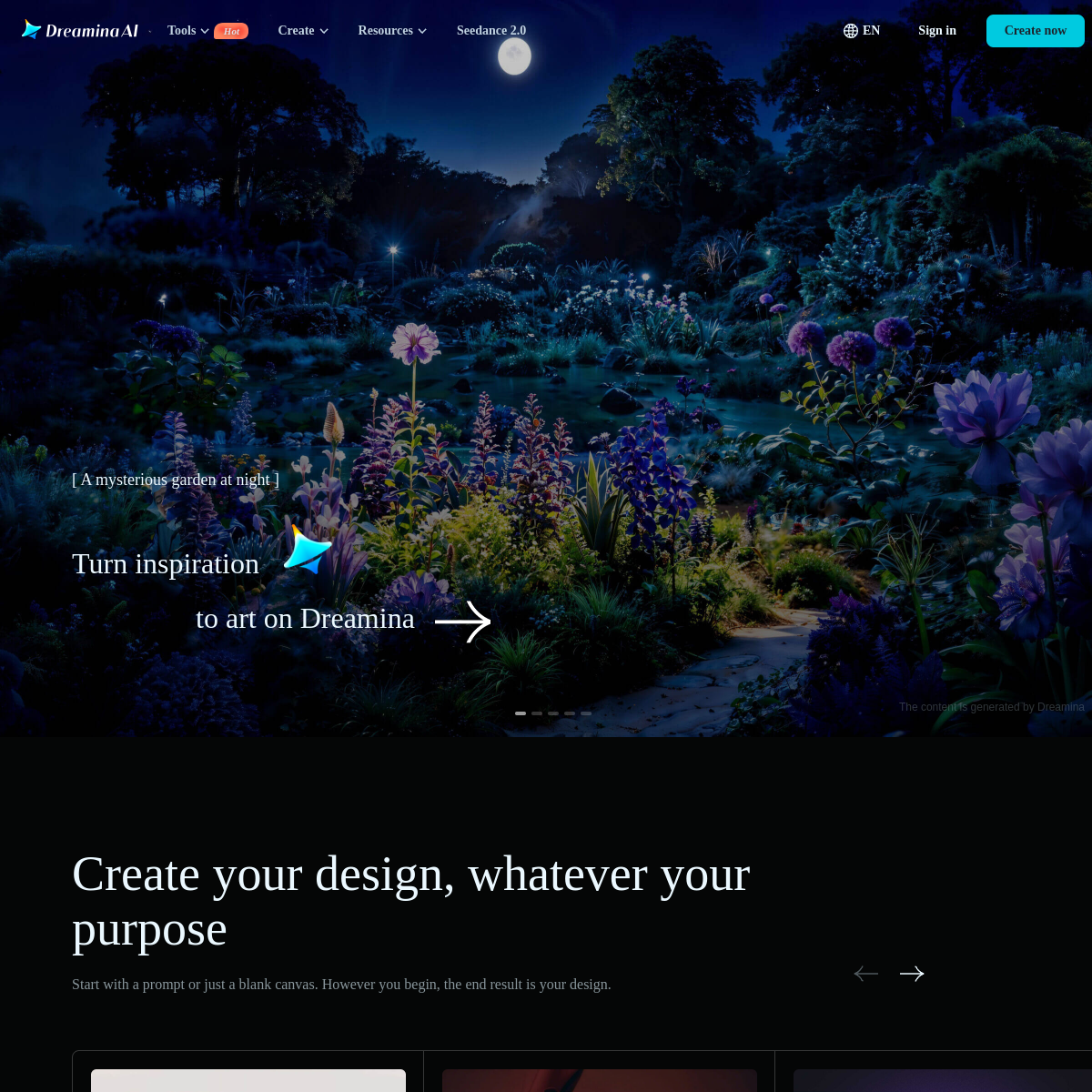 Dreamina screenshot 2