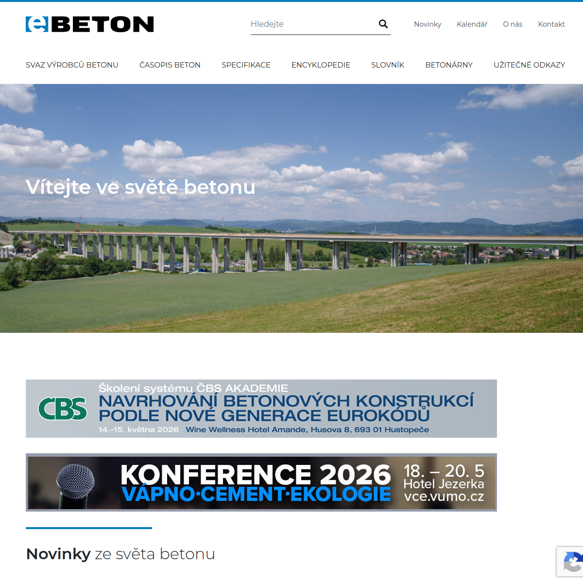 eBETON website
