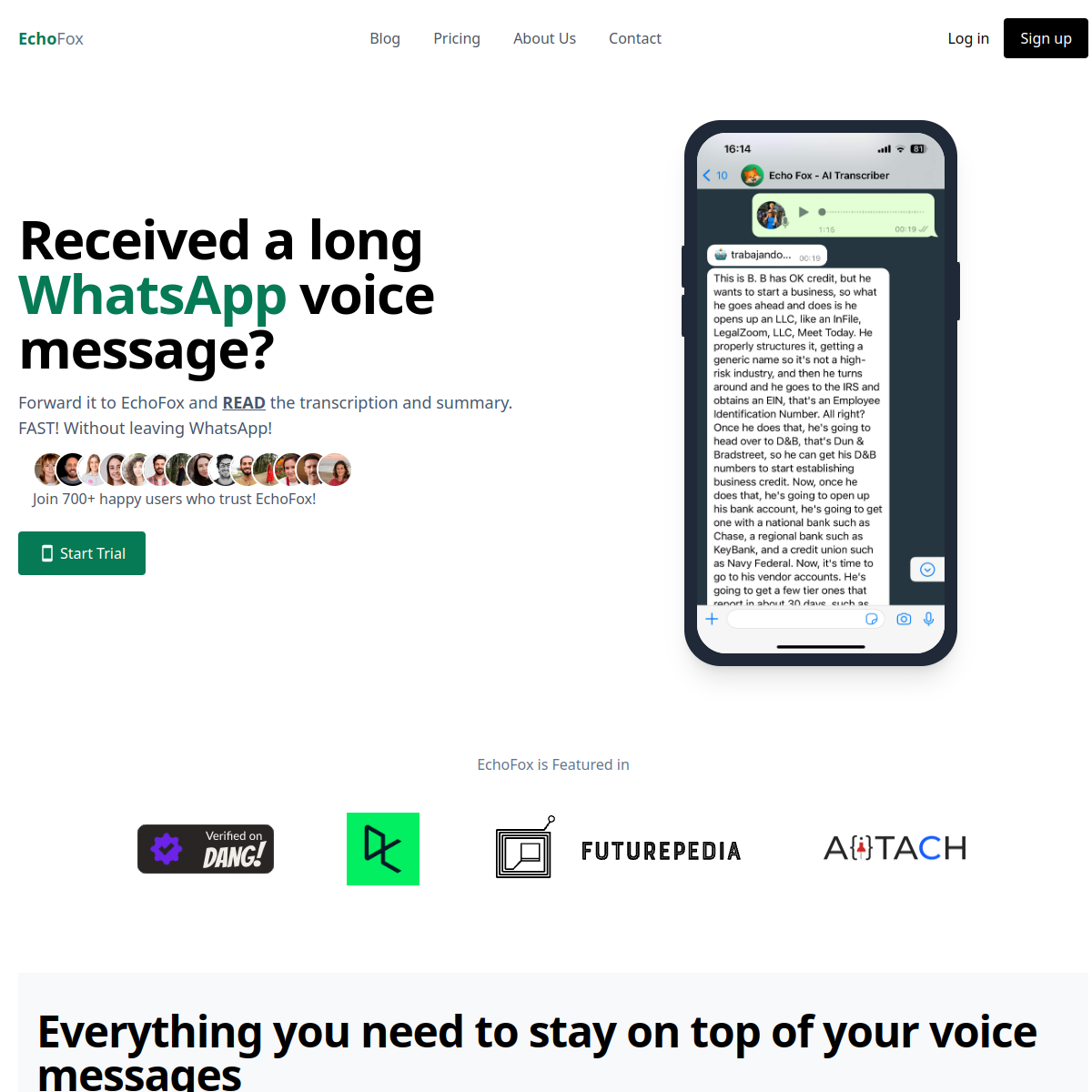 EchoFox screenshot 2