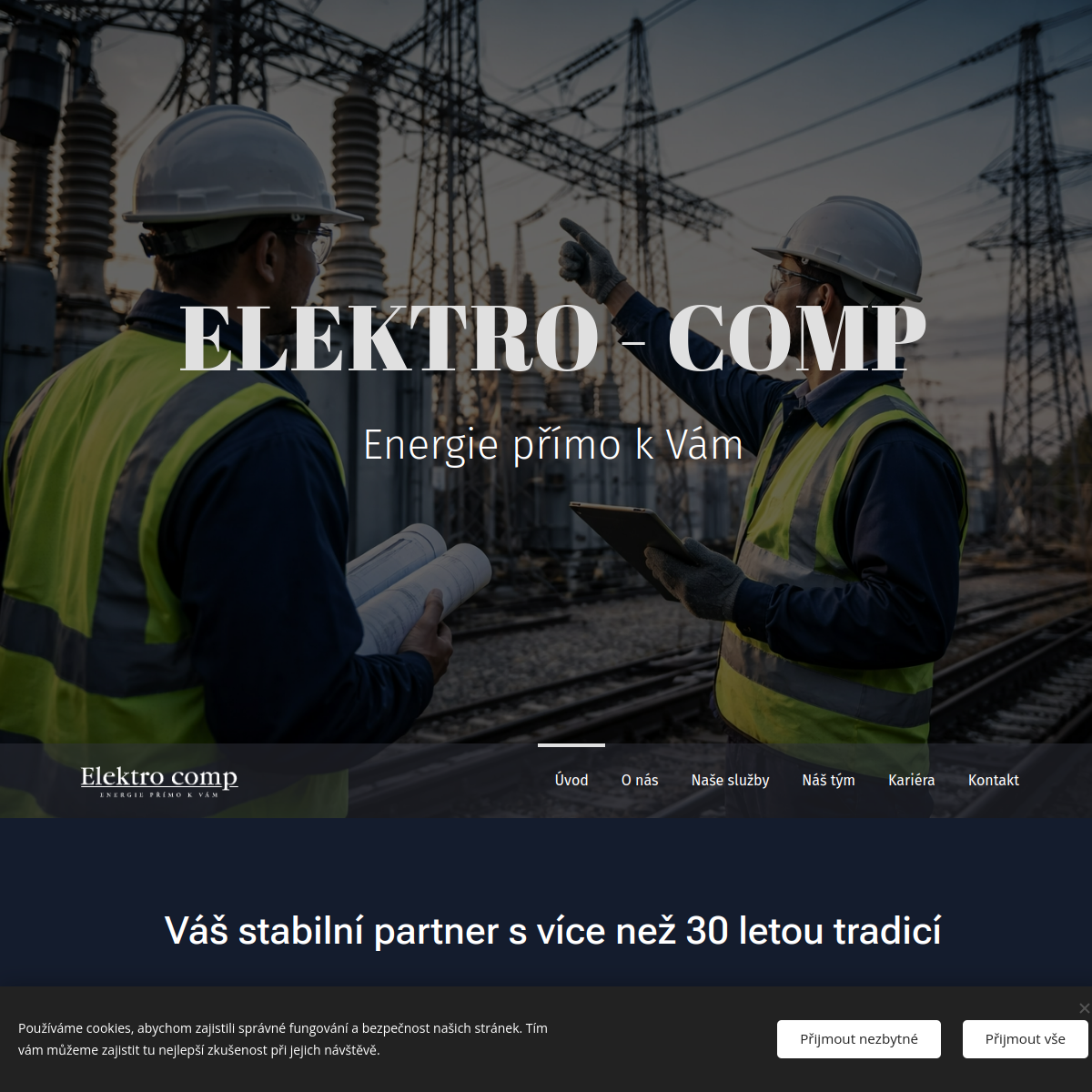 ELEKTRO-COMP, spol. s r.o. website