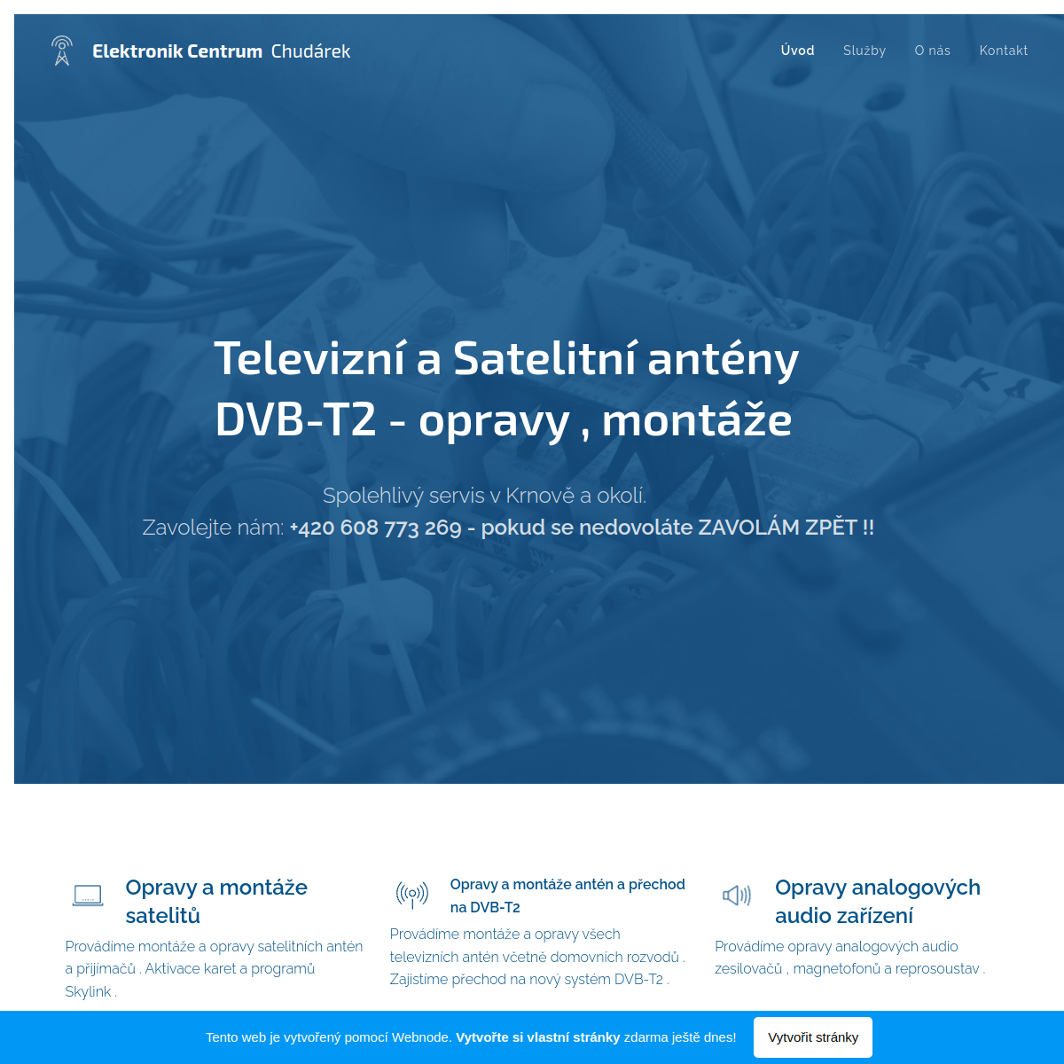 Elektronik Centrum, spol. s r.o. website