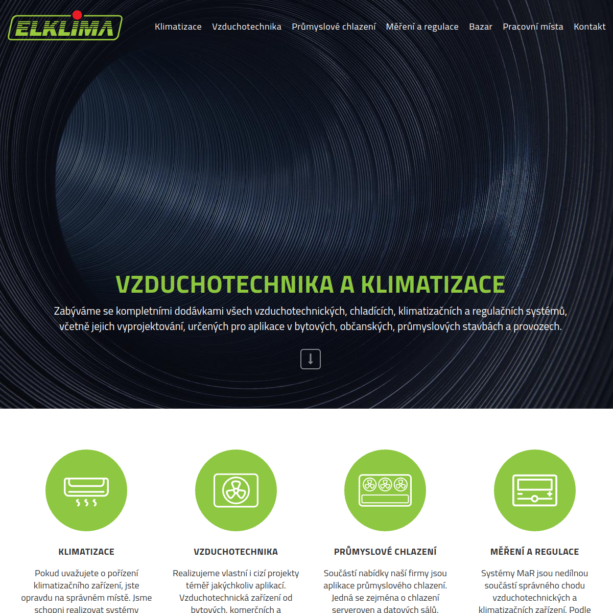 Elklima website