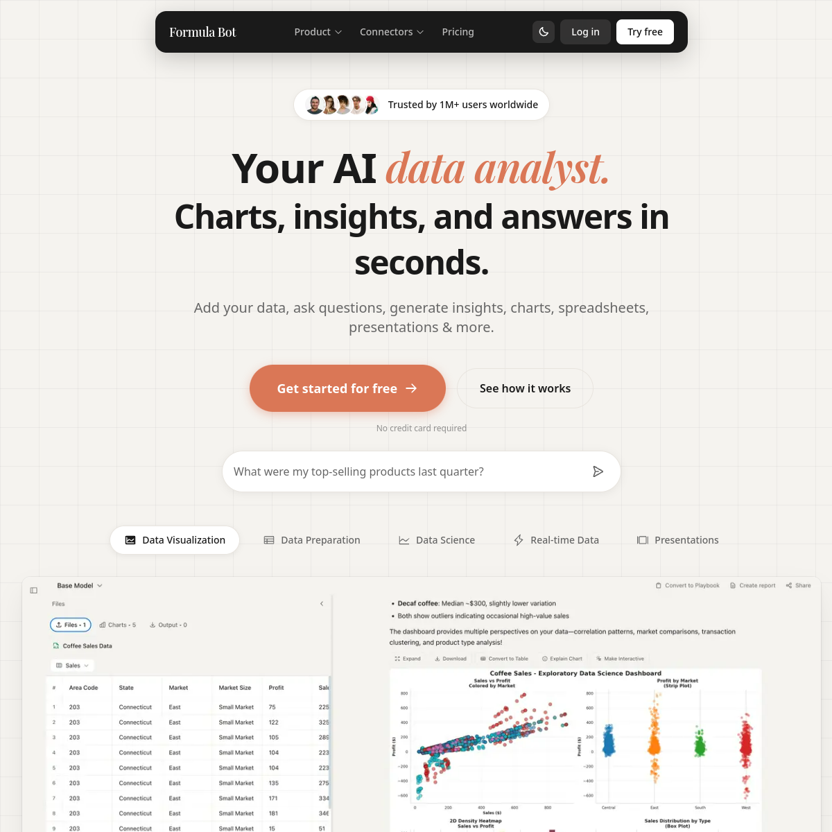 Excel Formula Bot screenshot 1