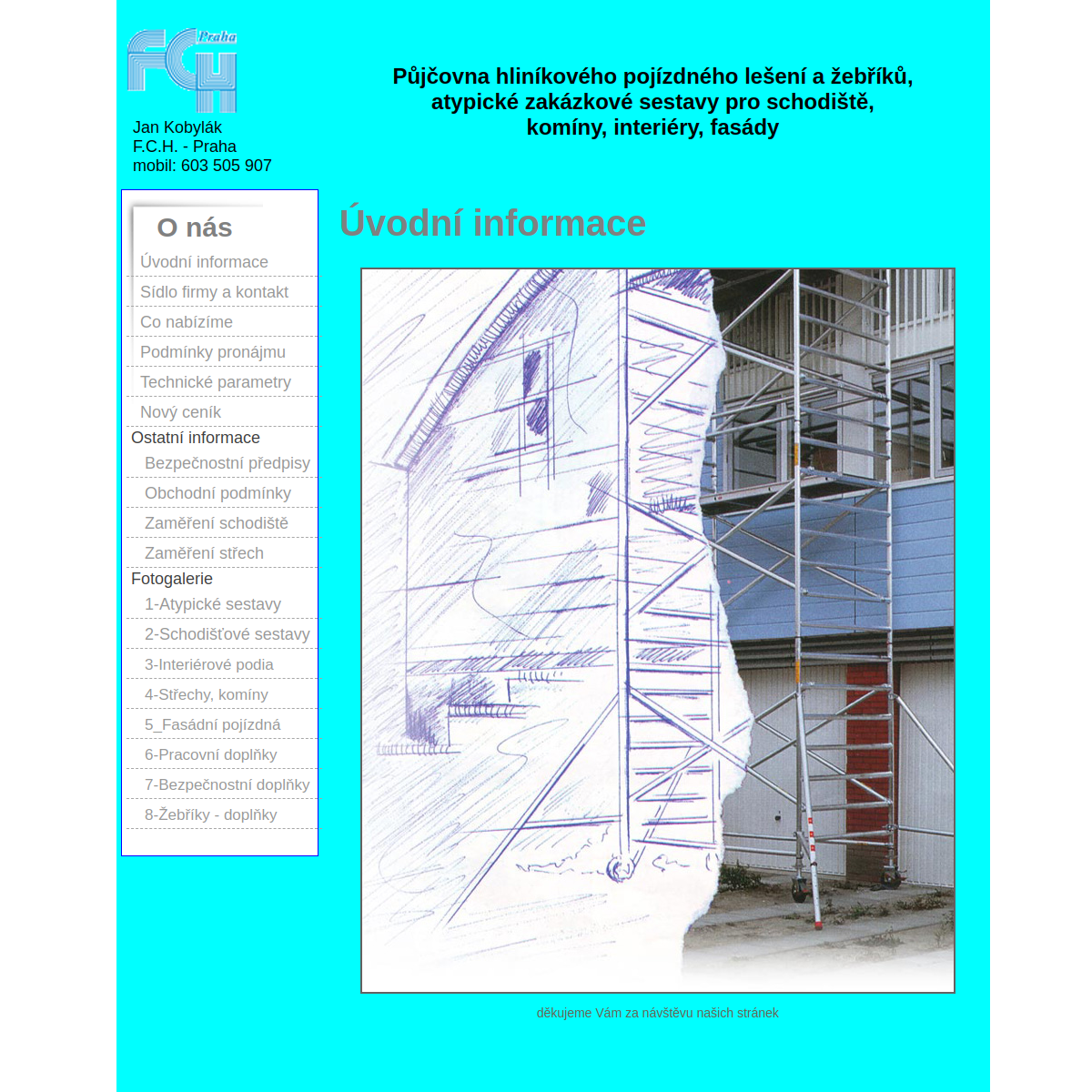 Jan Kobylak FCH website
