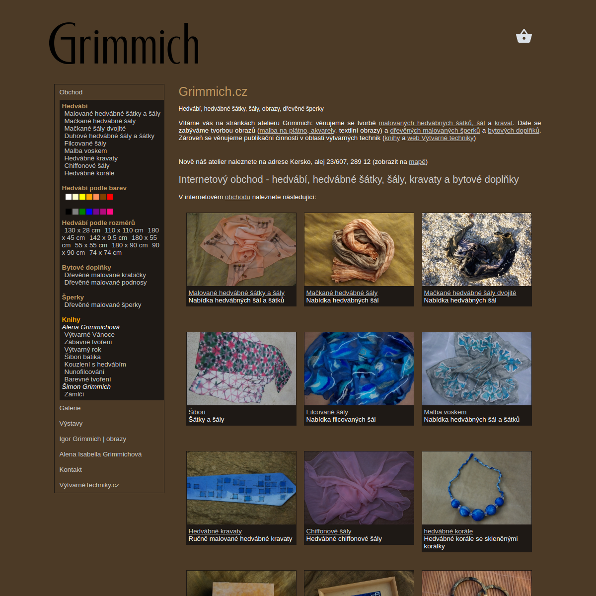 Atelier Grimmich website