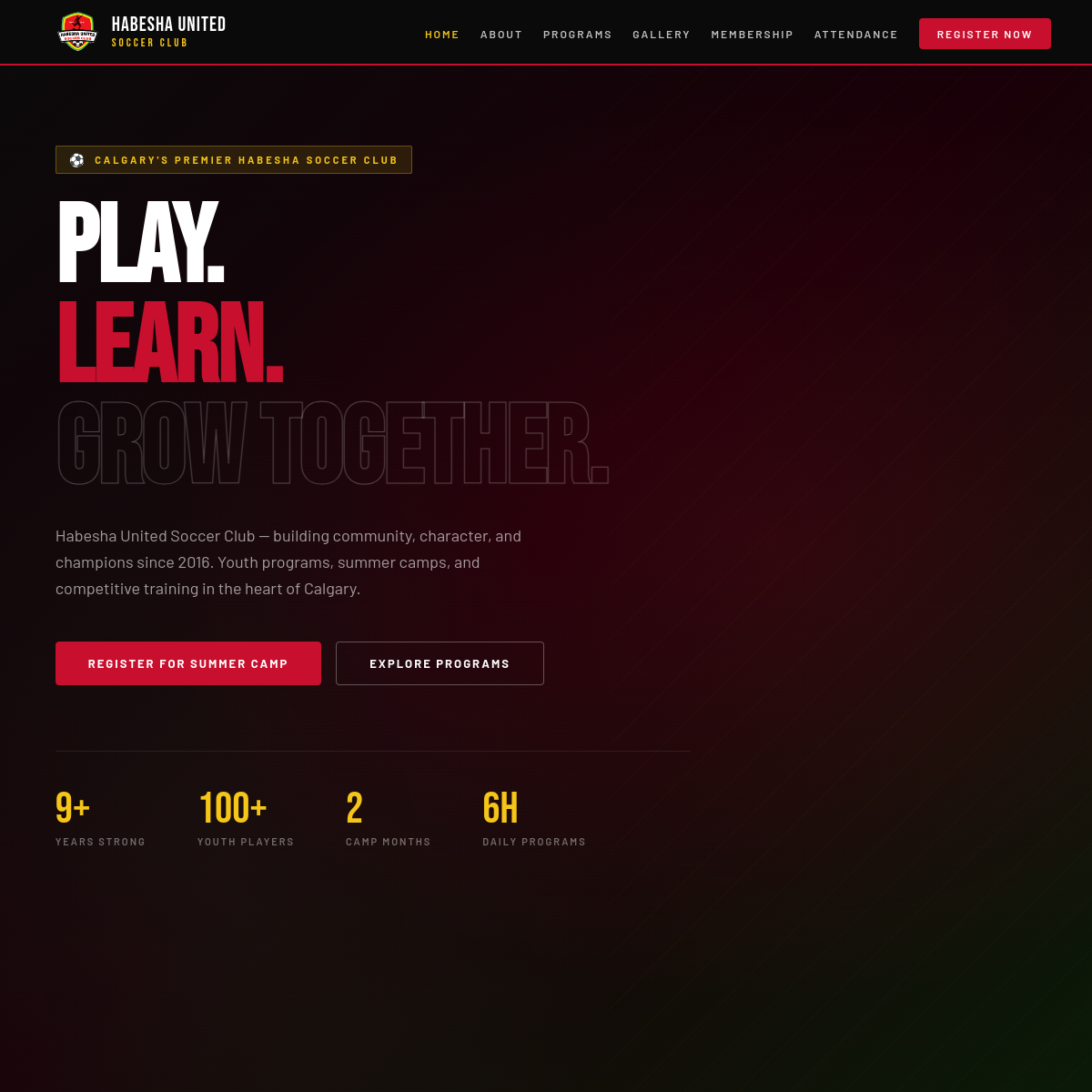 HabeshaUnited homepage